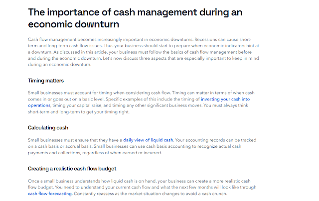 Cash Flow Management Strategies.