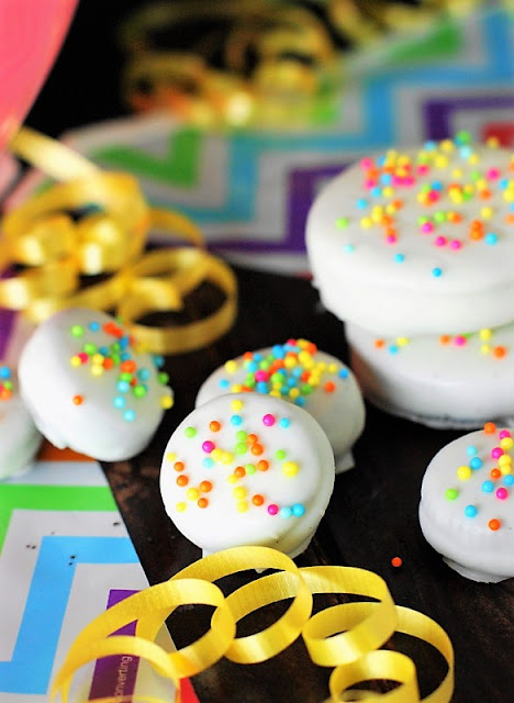 s hard to believe you can make an Oreo better than it already is  Birthday Cake Oreos