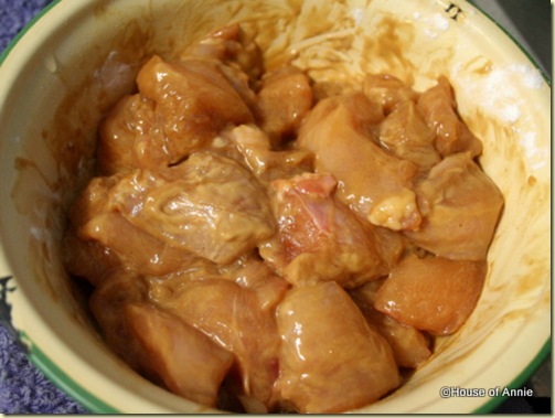 marmite chicken marinating