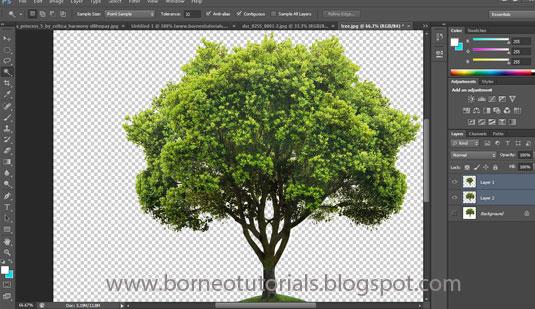 Tutorials Photoshop Tutorials Photoshop:Cara Menggunakan Channel
