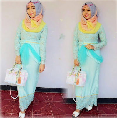 10 Model Kebaya Modern Anak Muda Berjilbab 