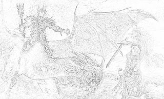 Dungeons and Dragons coloring pages coloring.filminspector.com