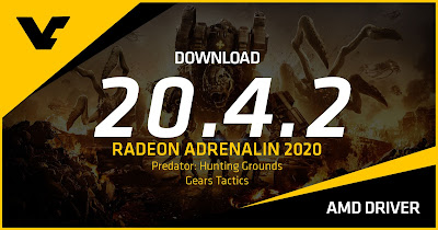 Driver AMD Radeon Adrenalin Edition 20.4.2 For Windows 7 64-Bit