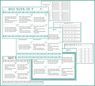 Qui suis-je ? numération.