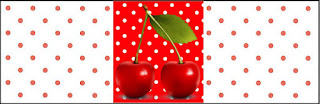 Cherries: Free Printable Candy Bar Labels