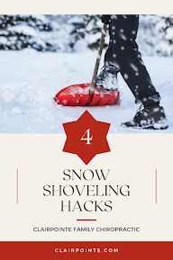 Snow Shoveling Hacks Pin 1