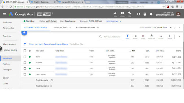 Jasa Google Adwords Situs Poker Online - Areaiklan
