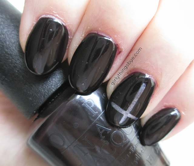OPI Lincoln Park After Dark swatch, @girlythingsby_e