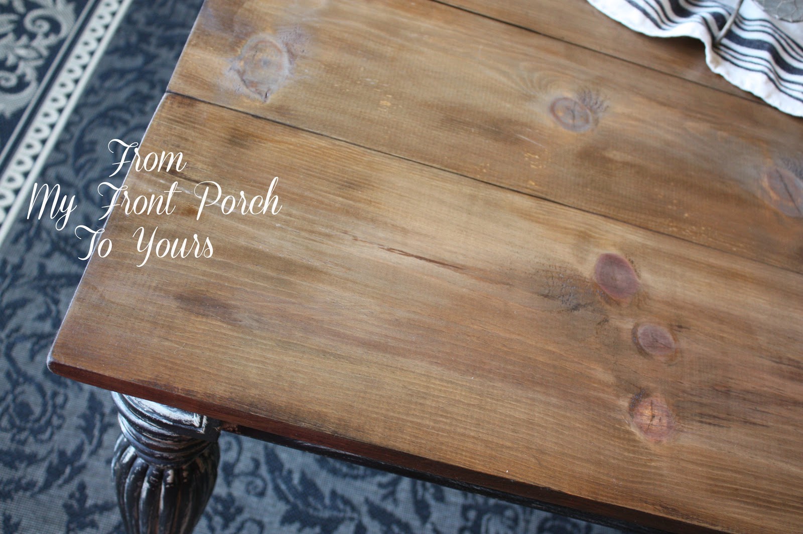How to build a table top (with old wood)