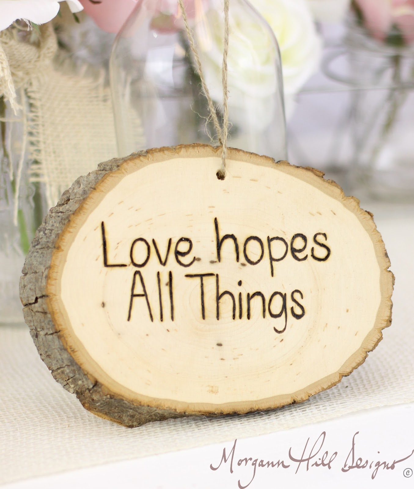 Is  Rustic Slice love Wedding signs Patient Tree  rustic Love Signs Hill Love  Designs: