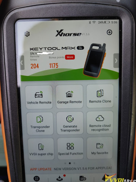 Xhorse Key Tool Max ID48 96bit Function Not Activated 2