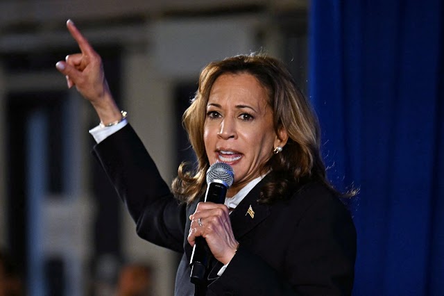 Harris Urges Against 'Playing Politics' During Hurricane Recovery Efforts