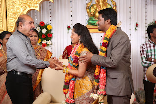 Celebrities At Cinematographer Priyan Daughter Marriage Reception Photos