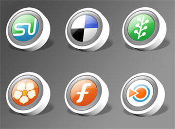 social bookmark icons