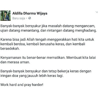 quote aldilla dharma wijaya