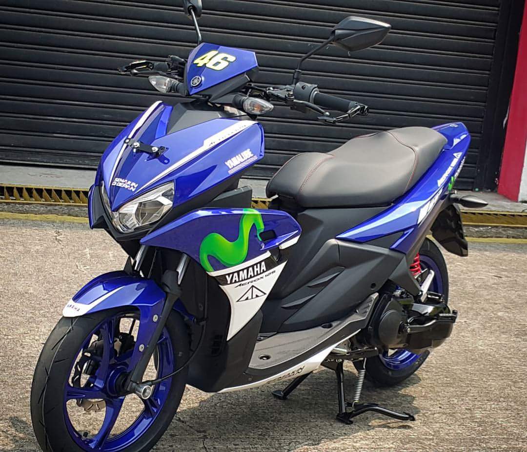 Baru Yamaha Aerox125 LC SiMatic Bergaya Balap Harganya Rp 18