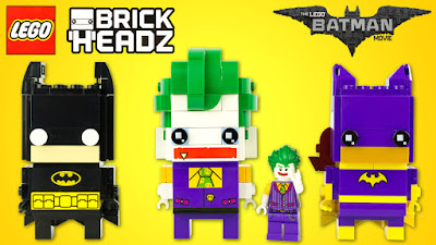 lego batman le film brick headz Joker super héros et compagnie jouets
