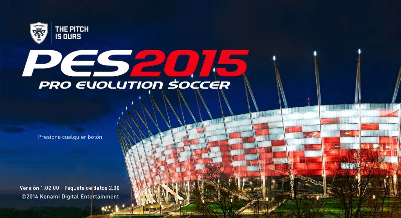 PES 2015 PC Download + Tutorial Data Pack 2.00 + Patch Official Update 1.02