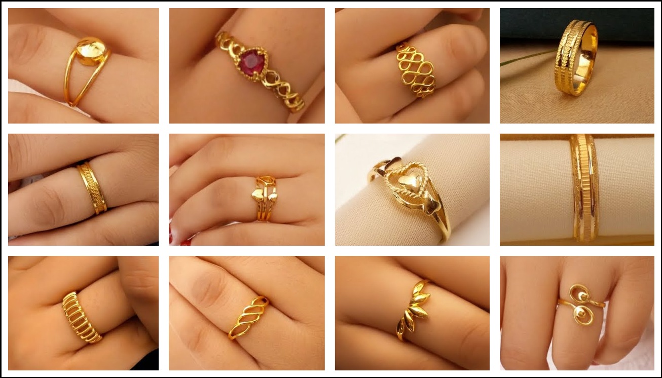 1 ग्राम सोने की अंगूठी की डिजाइन | Love वाली अंगूठी की डिजाइन | 1 Gram Gold  ring Design – DESI JAWELLERY