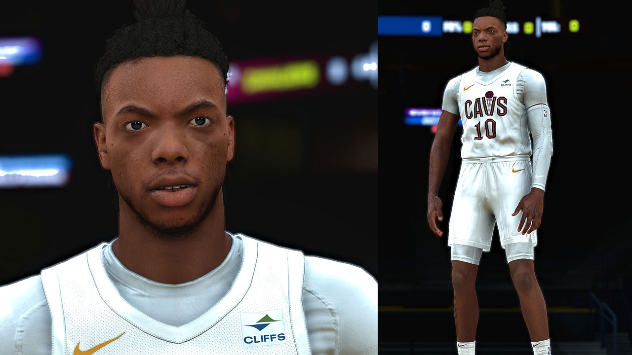 NBA 2K23 Darius Garland Cyberface & Body Model