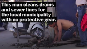 The hard life of Pakistan's illegal sewer cleaners and most dangerous work in the world. 