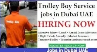 Merchandiser/Trolley Boy Job Recruitment At Supermarket in Dubai