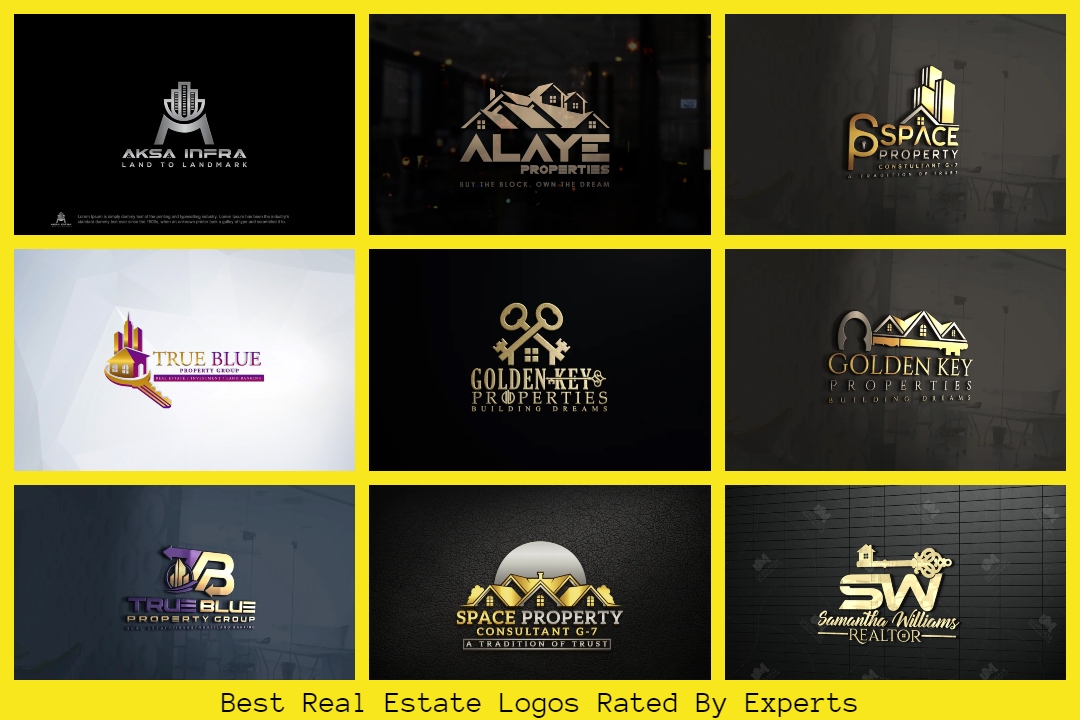 Best real estate logo rated by experts