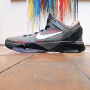 . Kobe Bryant's 2012 basketball shoe, the Nike Zoom Kobe VII System BHM.