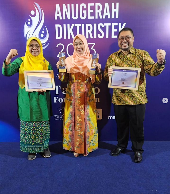 Keren Universitas Riau Raih 2 Penghargaan di Anugrah DIKTIRISTEK 2023