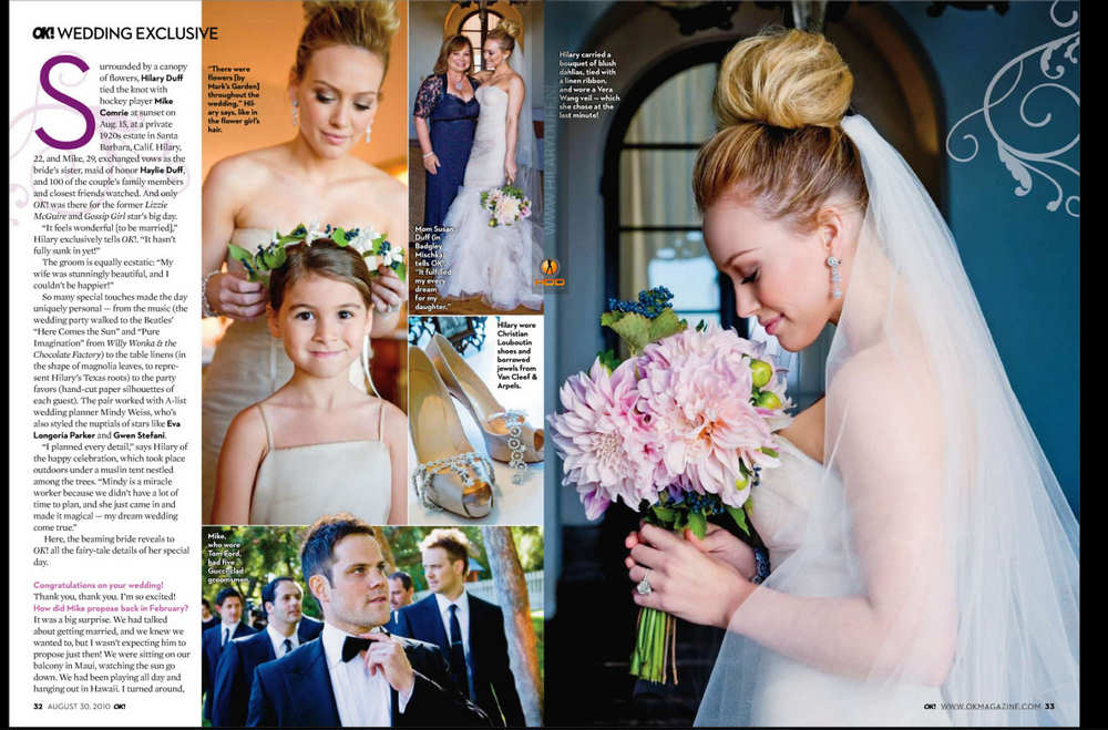 Hilary Duff Wedding