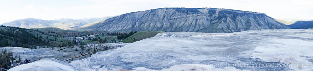 黃石國家公園, Mammoth Hot Springs, yellowstone national park, Upper Terraces 