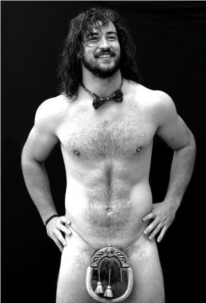 Mmm Even part of a kilt works for me This is rugger Ian Scott Smith