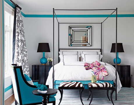 Inspire Bohemia: Beautiful Bedrooms: Part III a.k.a. Turquoise Heaven!