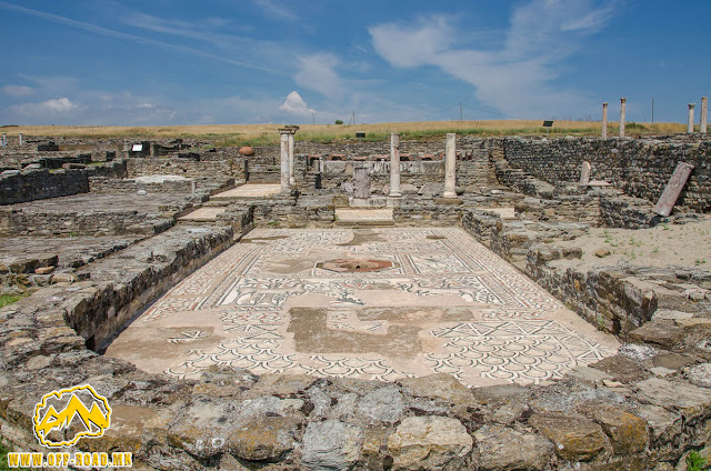 THE HOUSE OF POLYCHARMOS #Stobi Archaeological site #Macedonia