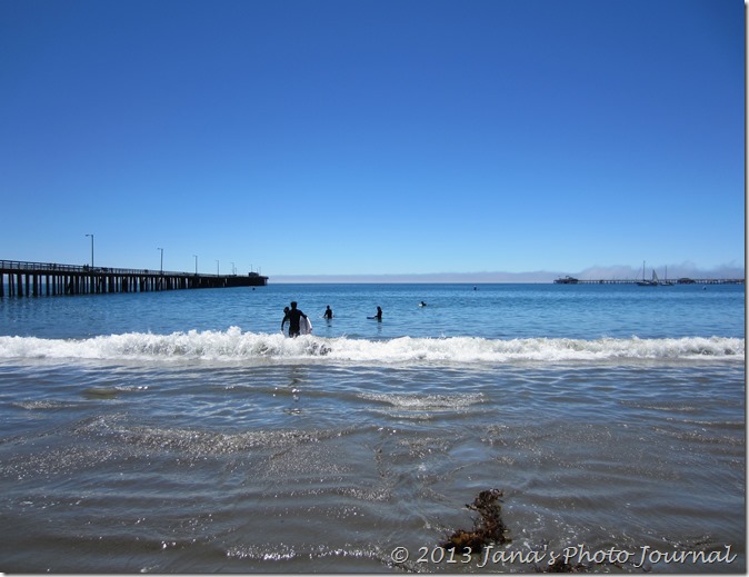 Boogie Boarding at Avila Beach