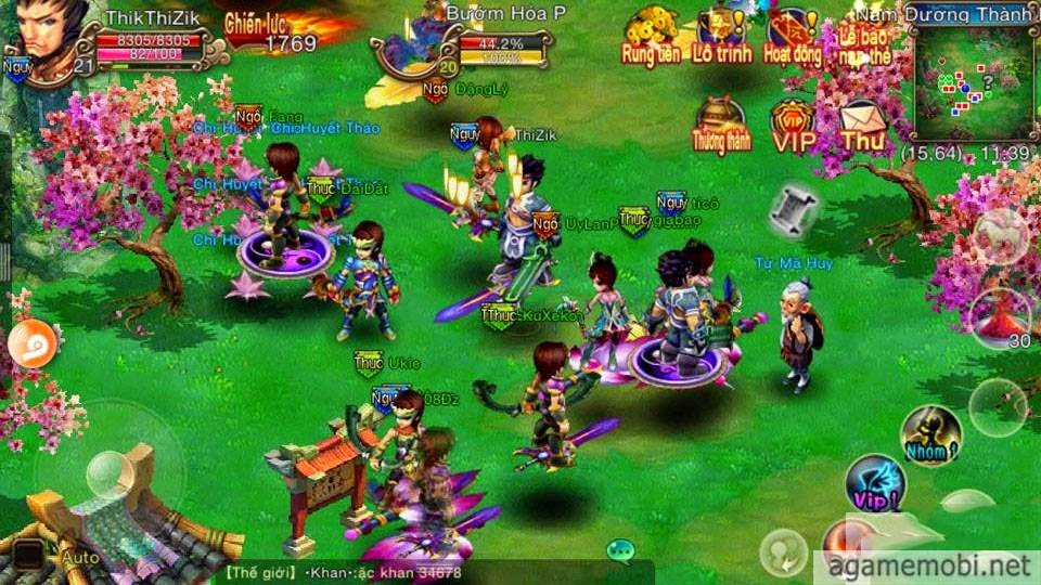 Game Tứ Thần - Đồ họa 2,5D mượt mà đẹp mắt