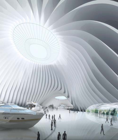 Architecture-Design-of-Taichung-Convention-Center-by-MAD-Architects