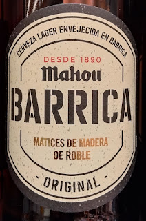 cerveza mahou barrica original