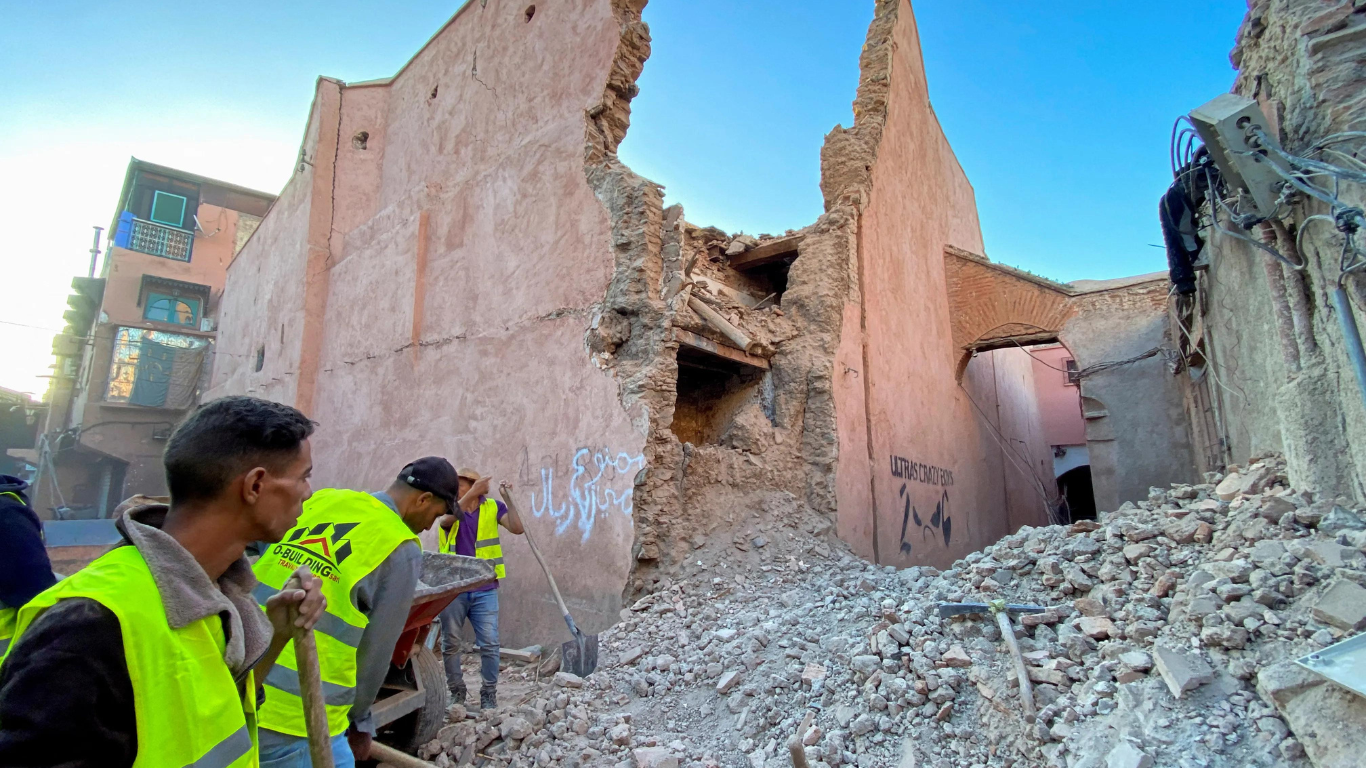 قتيلا في أعنف زلزال يضرب المغرب منذ قرن