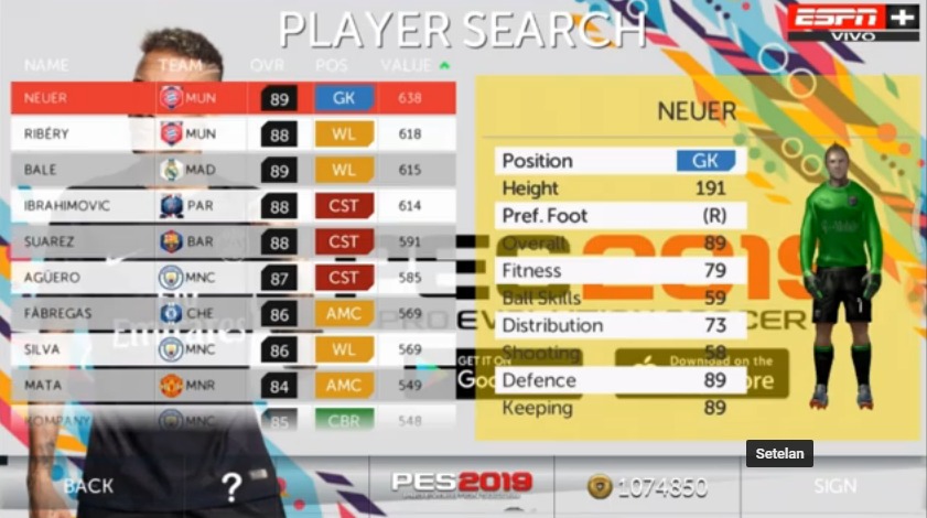 Download DLS Classic Mod PES 2019 HD, New Ball, Grass 