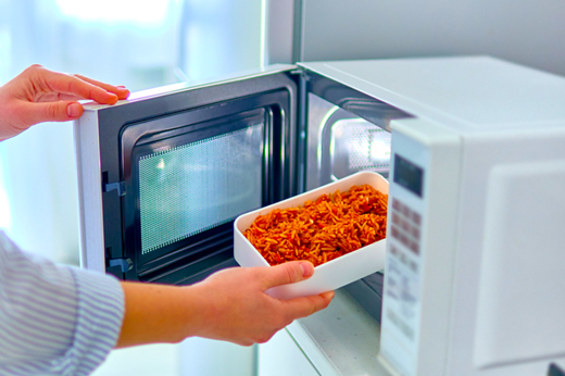  Where do you think you'll find the greatest concentration of microwaves?