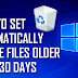Automatically Delete Files Older Than 30 Days From Recycle Bin In Windows 10