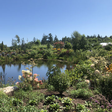 Garden panorama