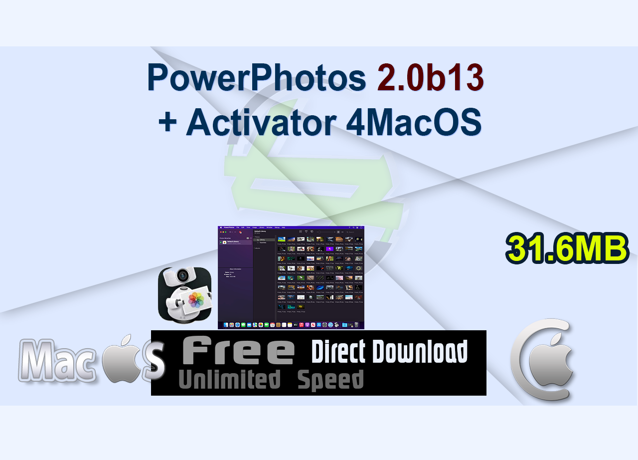 PowerPhotos 2.0b13 + Activator 4MacOS