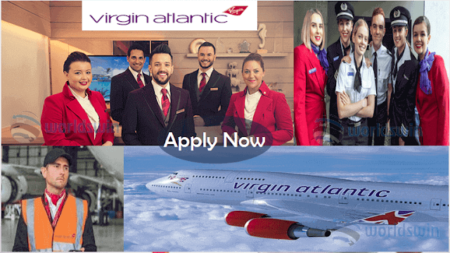 virgin atlantic Airlines no open portal for accepting resume and cv from worker