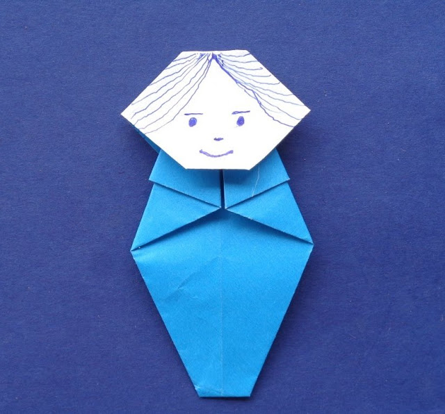 easy paper doll craft for kids