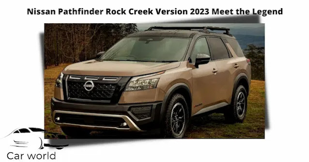 Nissan Pathfinder Rock Creek Version 2023