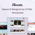 Hoom - News & Magazine HTML Template Review