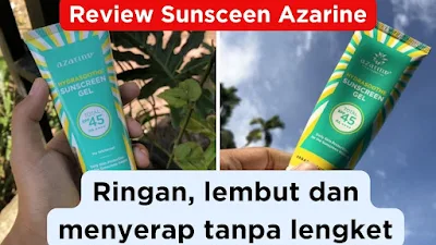 Review suncreen Azarine