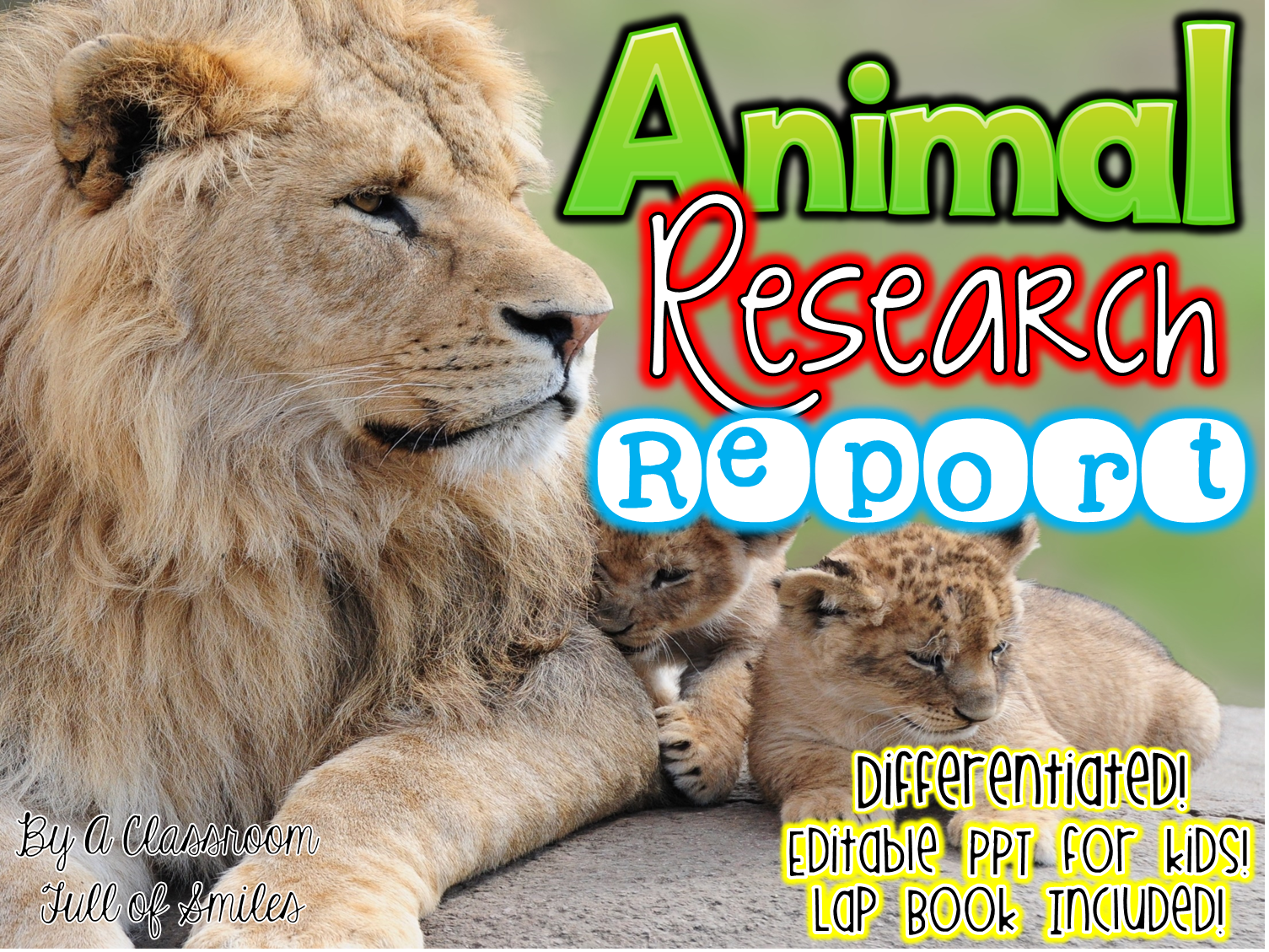 https://www.teacherspayteachers.com/Product/Animal-Research-Report-Lap-Book-PowerPoint-Notes-Packet-Research-Paper-1815635